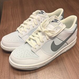 Nike Cream and Grey dunks